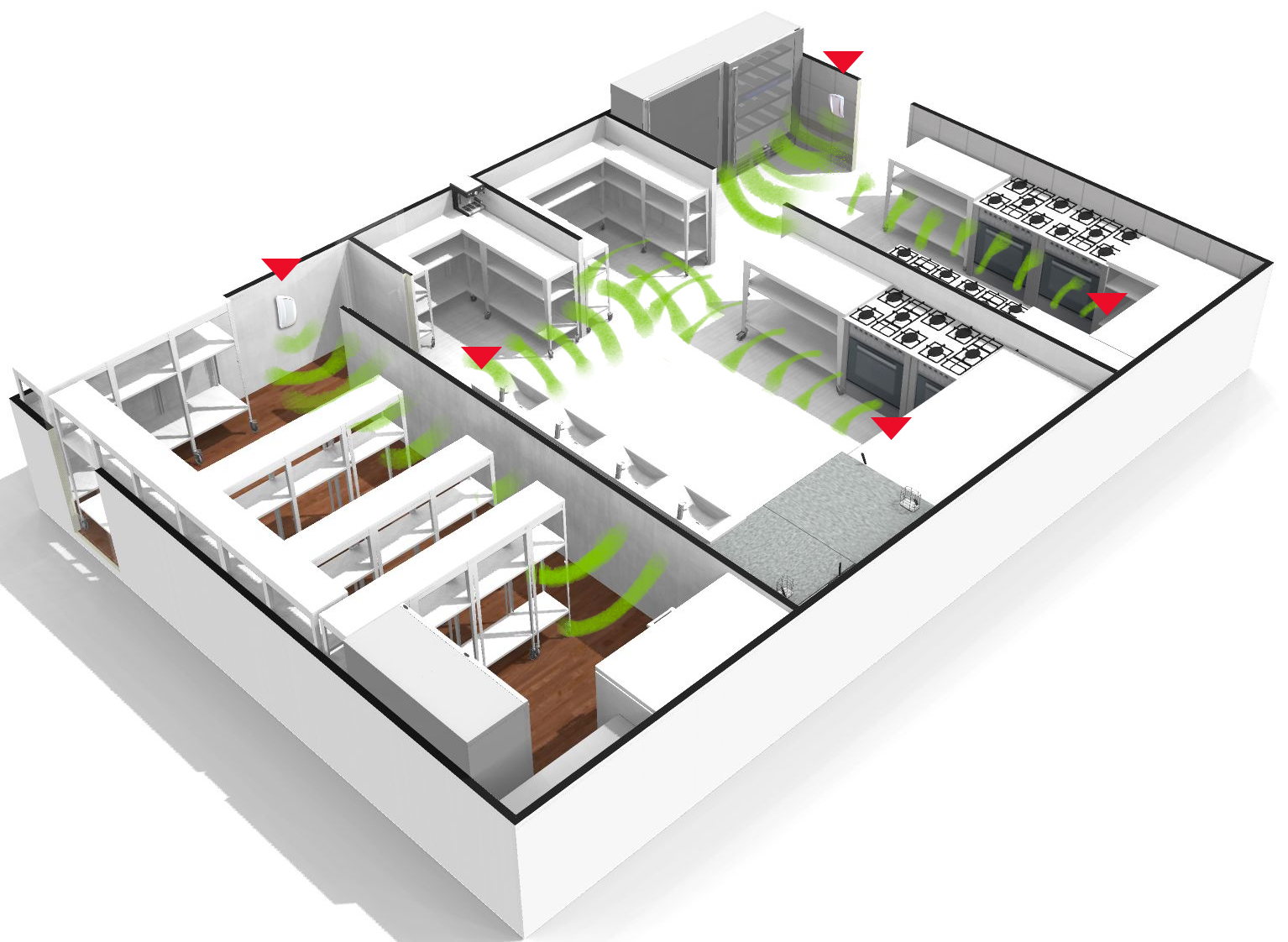 Kitchen 3d Smart Repeller Application